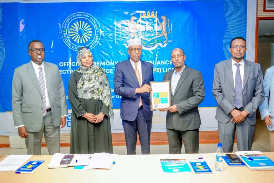 1. Offcial ceremony for Africa Minigrids Program electricity service provider licensing.