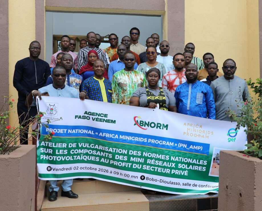 Better Standards, More Reliable Minigrids in Burkina Faso